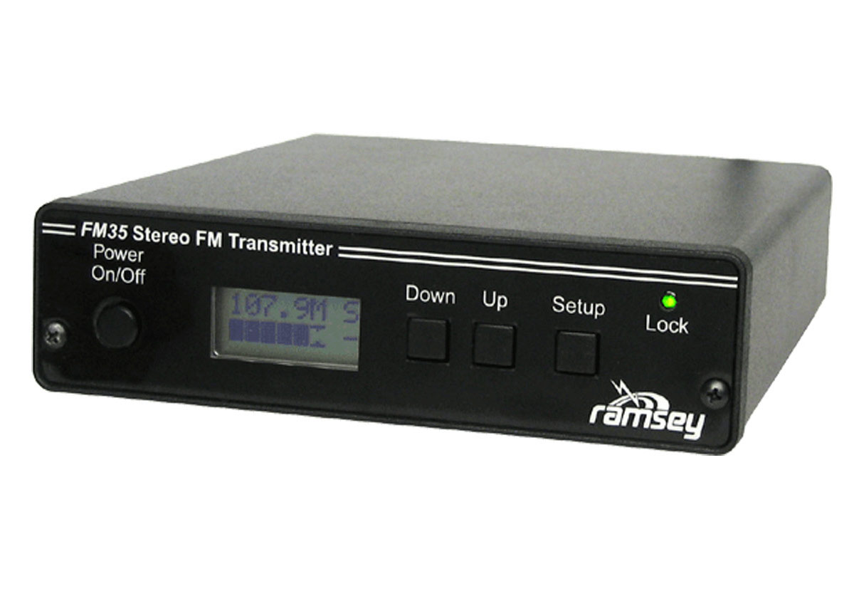 Ramsey FM35BWT – Factory Assembled & Tested Digital FM Stereo FM  Transmitter (Export Only)