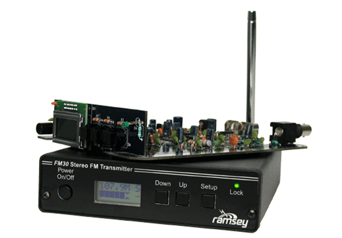 Ramsey FM30B Digital FM Stereo Transmitter Kit